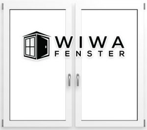 WIWA Fenster - Ihr kompetenter Partner für Fensterbau WIWA Fenster Logo auf Fenster